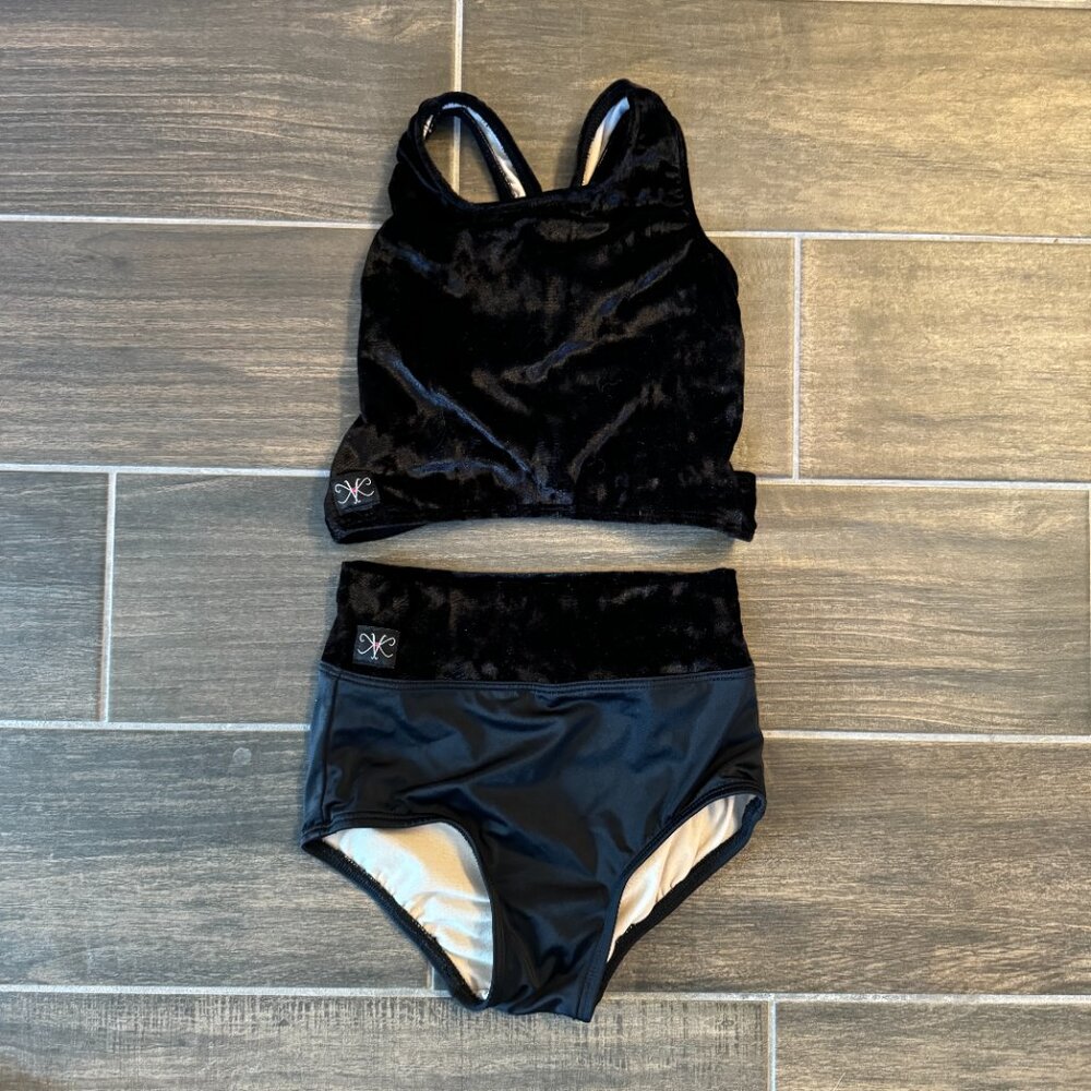 Kandi Kouture Set - Black Velour Set - CL